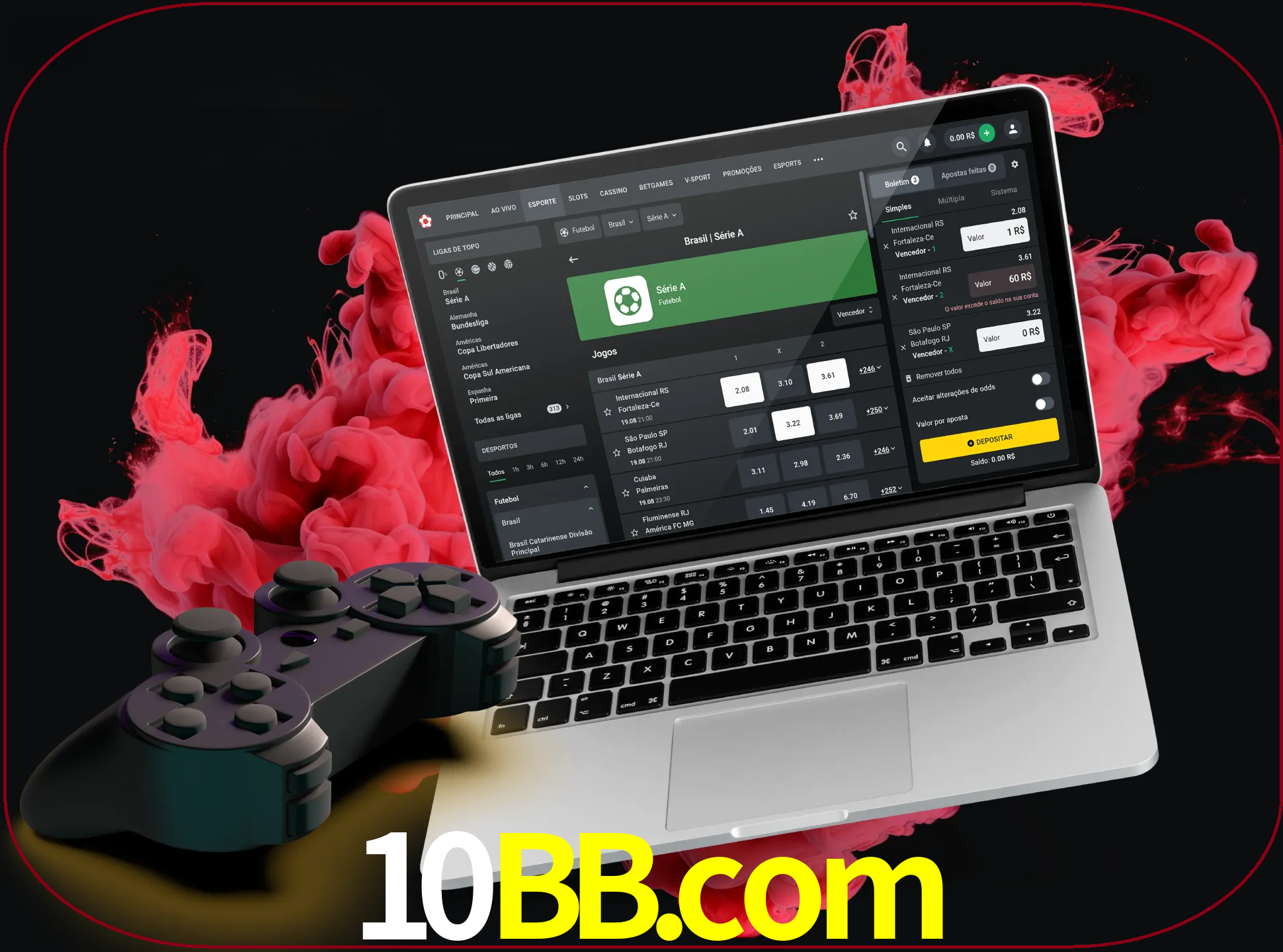 Visite a secção especial de jogos de vídeo em 10bb para descobrir em que jogos pode apostar e ganhar muito dinheiro.